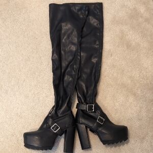 Killstar Over The Knee Otk Boots 8